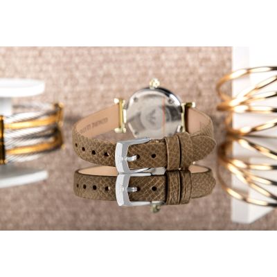 7. EMPORIO ARMANI Gianni T-Bar AR11770 Damenuhr + Box
