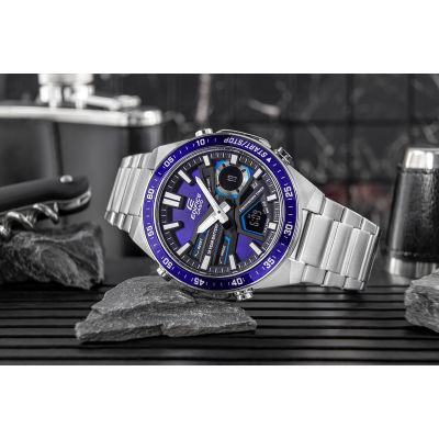 5. Herrenuhr CASIO EDIFICE EFV-C110D-2AVEF + Box