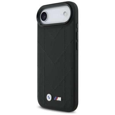 2. BMW M Quilted Logo MagSafe Case für iPhone 17 Air – Schwarz