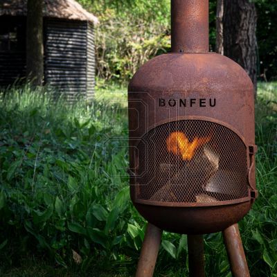 4. Bonfeu Bonsolo Gartenkamin rostig 3401R