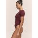 2. CASALL Studio Body Kurzarm, bordeauxrot