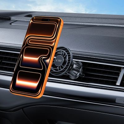 8. Tech-Protect N56 Magnetische MagSafe-Auto-Lüftungshalterung – Schwarz