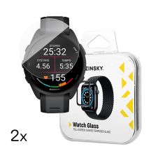 Wozinsky Full Glue Panzerglas für Garmin Forerunner 165 (2 Stk.)