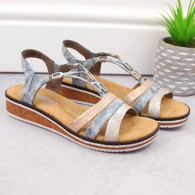 13. Bequeme Rieker W RKR664 Sandalen