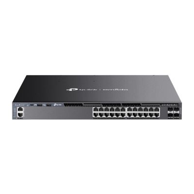 6. TP-Link 24x GE SG6428XHP Omada Layer 3 Switch