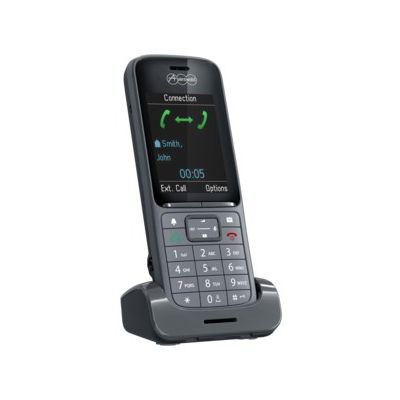 3. Auerswald COMfortel M-720 Verlängerungskabel für drahtlose Headsets – DECT/GAP – Dunkeltitan
