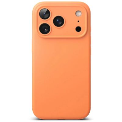 4. Ringke Silikon Magnetische MagSafe Hülle für iPhone 17 Pro - Orange