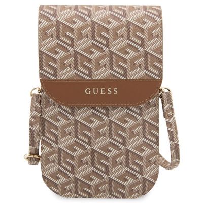 2. Guess Handtasche GUWBHGCFSEW braun/braun GCube Stripe