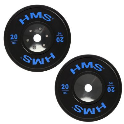 10. BTBR Set Olympische Bumper Plates - 2x (10kg, 15kg, 20kg, 25kg) HMS BTBR SET