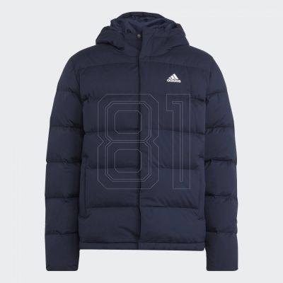 7. Adidas Helionic Daunenjacke mit Kapuze M HG8750