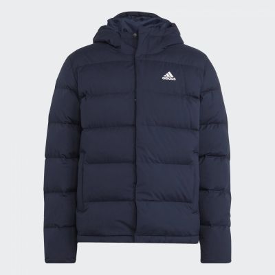 7. Adidas Helionic Daunenjacke mit Kapuze M HG8750