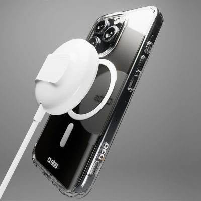 10. SBS Extreme Mag D3O MagSafe Hülle für iPhone 16 Pro – transparent