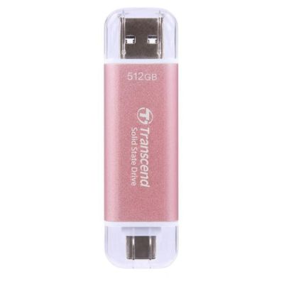 3. Transcend ESD310 512 GB USB Typ-A auf USB Typ-C 3.2 Gen 2 (3.1 Gen 2) Pink