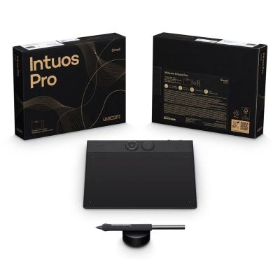 5. Wacom Intuos Pro PTK470K0B Kleines Stifttablett
