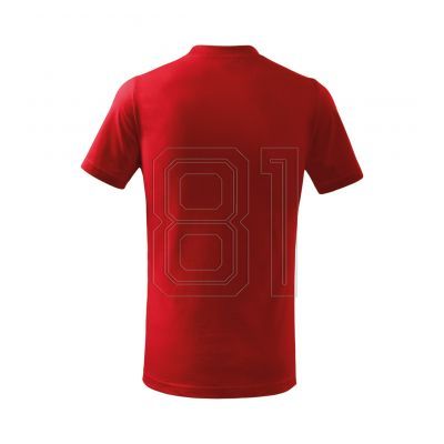 4. Malfini Basic Jr T-Shirt MLI-13807 rot