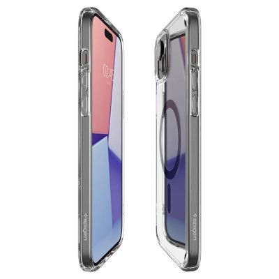 13. Spigen Ultra Hybrid Mag-Hülle mit MagSafe für iPhone 15 Plus – Schwarz