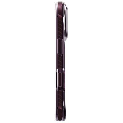 4. Uniq Combat Magclick Ladehülle für iPhone 18 Pro / 17 Pro – bordeauxrot