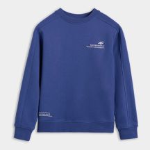 Jungen-Sweatshirt ohne Reißverschluss und Kapuze 4F 4FJRAW25TSWSM2413-31S