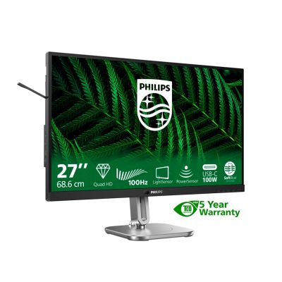 8. Philips Monitor 27B2G5601/00 27" IPS 16:9 60Hz 4ms 2560x1440 300cd/m² HDMI:1 Silber