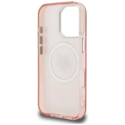 7. Karl Lagerfeld IML Choupette Head Logo MagSafe Hülle für iPhone 16 Pro Max - Pink