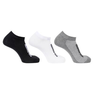 SALOMON EVERYDAY LITE LOW 3er-Pack Schwarz/Weiß/Frostgrau LC2912200