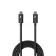 2. Lindy 31130 Thunderbolt-Kabel 1 m 80 Gbit/s Schwarz