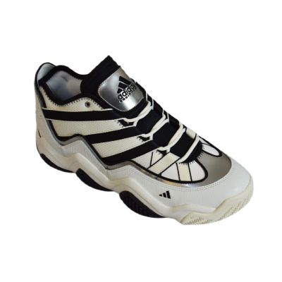 3. Adidas Top Ten 2010 Herren-Basketballschuhe Weiß Schwarz - HR0099