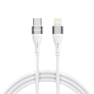 Wozinsky WSTCL1 Lightning / USB-C PD 27W Kabel 1 m - Weiß