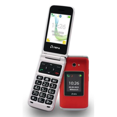 2. Olympia VITUS 4G 7,11 cm (2,8") 147 g Rot Kamerahandy