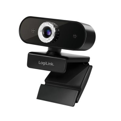 2. LogiLink UA0371 Webcam 3 MP 1920 x 1080 px USB 2.0 Schwarz, Silber