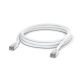3. STP-Patchkabel für den Außenbereich von Ubiquiti UniFi (UACC-Cable-Patch-Outdoor-3M-W), Kat. 5e, 3 m, weiß