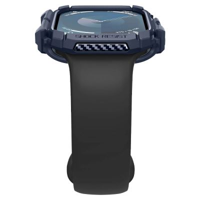 6. Spigen Rugged Armor Hülle für Apple Watch 10 46 mm – Marineblau