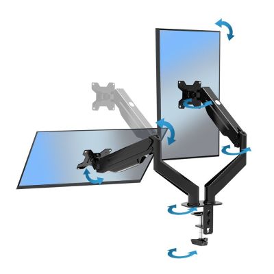 11. ESPERANZA Gashalterung für 2 Monitore Mache ERW020