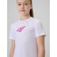 6. Schnelltrocknendes Sport-T-Shirt für Mädchen 4F 4FJRSS26TFTSF2388-10S