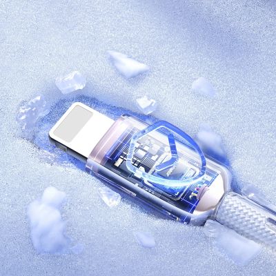 13. Joyroom S-A42 Crystal-Clear Series 30W USB-C – Lightning Kabel 1,2 m – Weiß