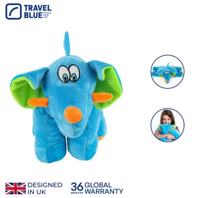 5. TRAVEL BLUE Kinder-Reisekissen ELEFANT TRUNKY