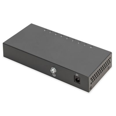 6. Digitus 8-Port Gigabit-Switch, Desktop, unmanaged, Metallgehäuse