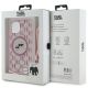 7. Karl Lagerfeld IML Crossbody Monogram Karl & Choupette Head MagSafe-Hülle für iPhone 15 / 14 / 13 – Rosa