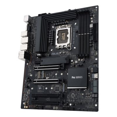7. ASUS Pro WS W680-ACE W680 (LGA 1700) ATX-Mainboard, 2x PCIe 5.0, 3x PCIe 4.0, 3x PCIe 4.0 M.2-Steckplätze, 2x USB 3.2 Gen 2, 4x USB 3.2 Gen 1, 2x USB 2.0, 2x 2,5-Gb-Ethernet, 1x SlimSAS, 4x SATA, HDMI, DisplayPort und VGA