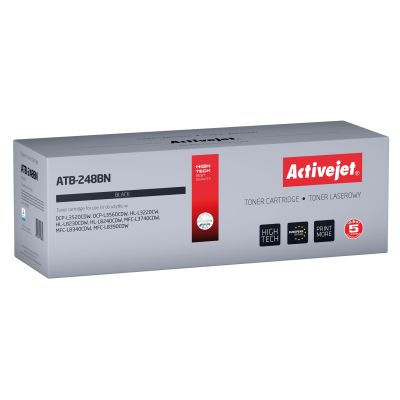 Activejet ATB-248BN Toner (Ersatz für Brother TN248BK; Supreme; 1000 Seiten; Schwarz)
