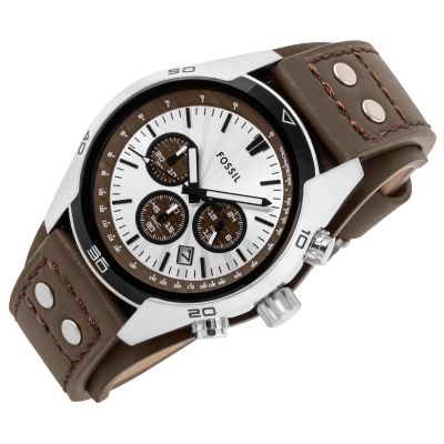 2. FOSSIL Coachman CH2565 Herrenuhr + Box