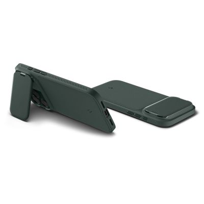 10. Spigen Optik Armor MagSafe Case für iPhone 17 Pro Max - Grün