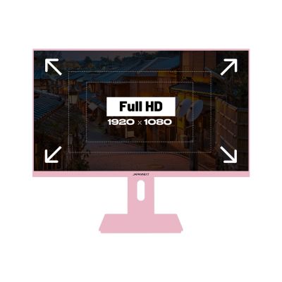 9. Monitor JAPANNEXT 60,5 cm JN-I238FHD120F-HSP-PK 16:9 HDMI pink FHD
