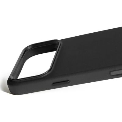 14. Mujjo iPhone 17 Pro Max Schwarze Lederhülle