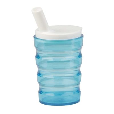Becher für Menschen mit Behinderung – sicheres Blau