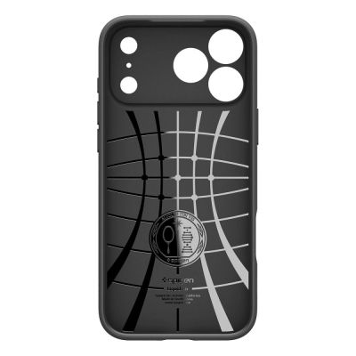 3. Spigen Liquid Air Case für iPhone 17 Pro Max - Mattschwarz