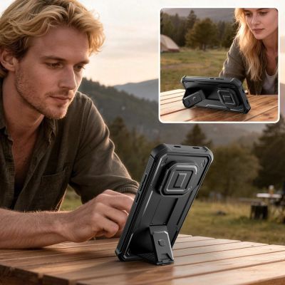 6. Tech-Protect Kevlar Cam+ 2er-Set Schutzhülle für Xiaomi Redmi Note 15 Pro 5G – Schwarz