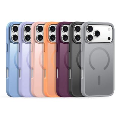9. Dux Ducis Yind Hülle für iPhone 18 Pro / 17 Pro, MagSafe-kompatibel – Kirschrot