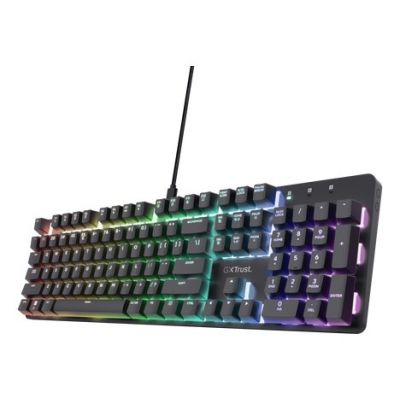 Trust GXT 871 ZORA WIRELESS US Gaming-Tastatur