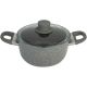4. BALLARINI Murano-Topf mit Deckel, Granit, 24 cm, 75002-940-0